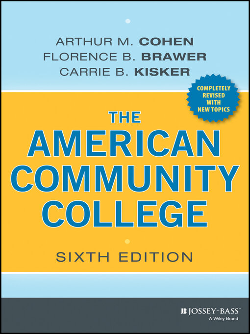 Cover image for The American Community College